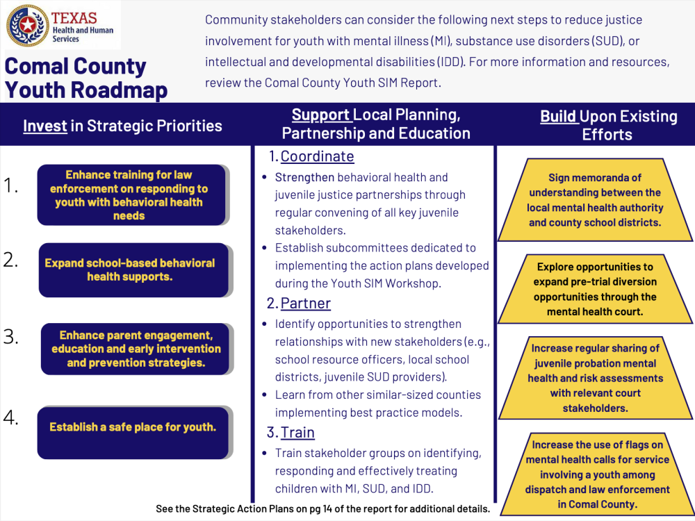 Comal County SIM County Roadmap