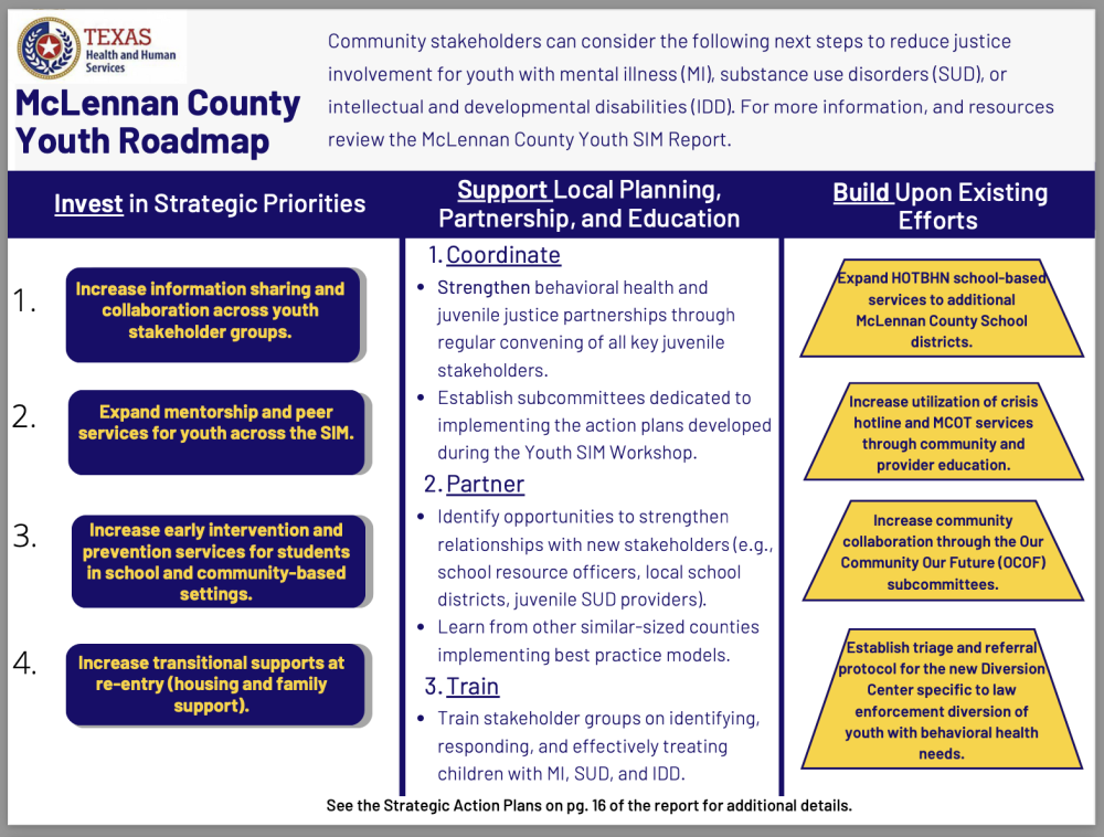McLennan County Youth SIM County Roadmap