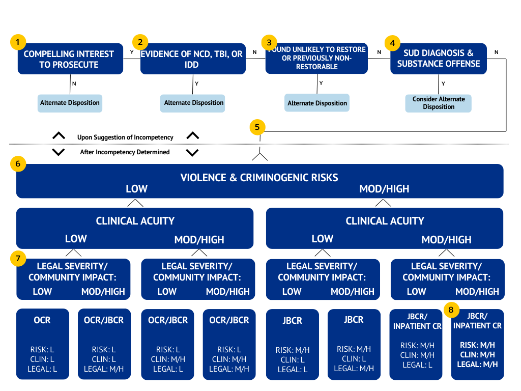 Competency Restoration Placement Decision-Tree