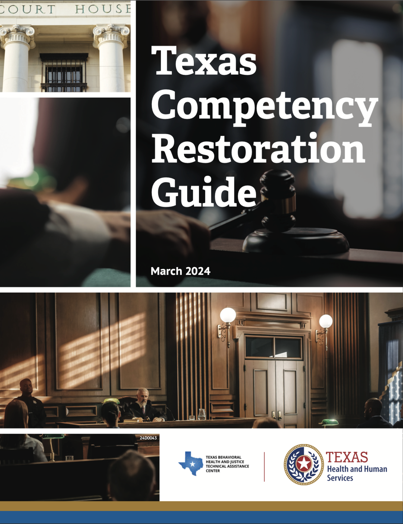 Texas Competency Restoration Guide March 2024 Cover